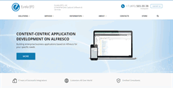 Desktop Screenshot of eurekabpo.ru